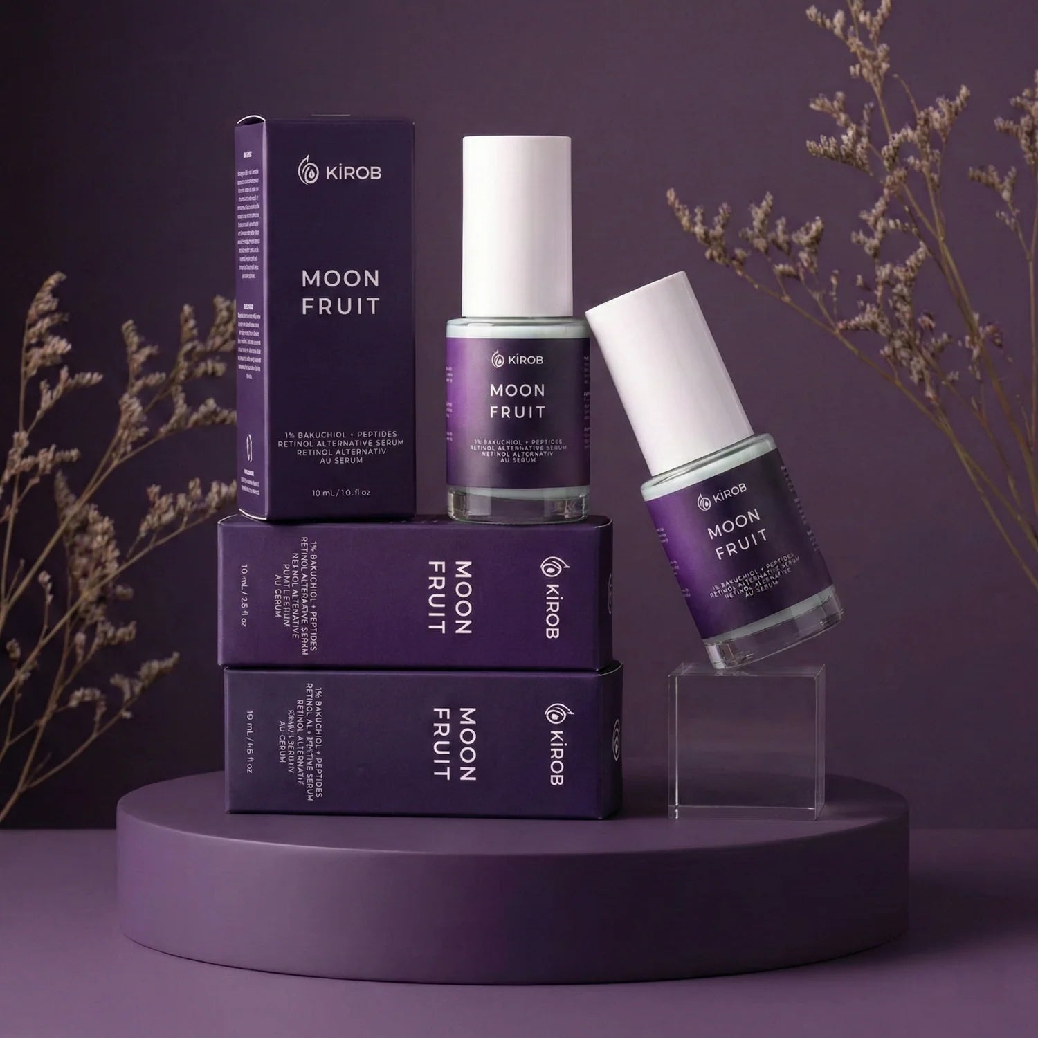 MOON FRUIT 1% Bakuchiol + Peptides Retinol Alternative
