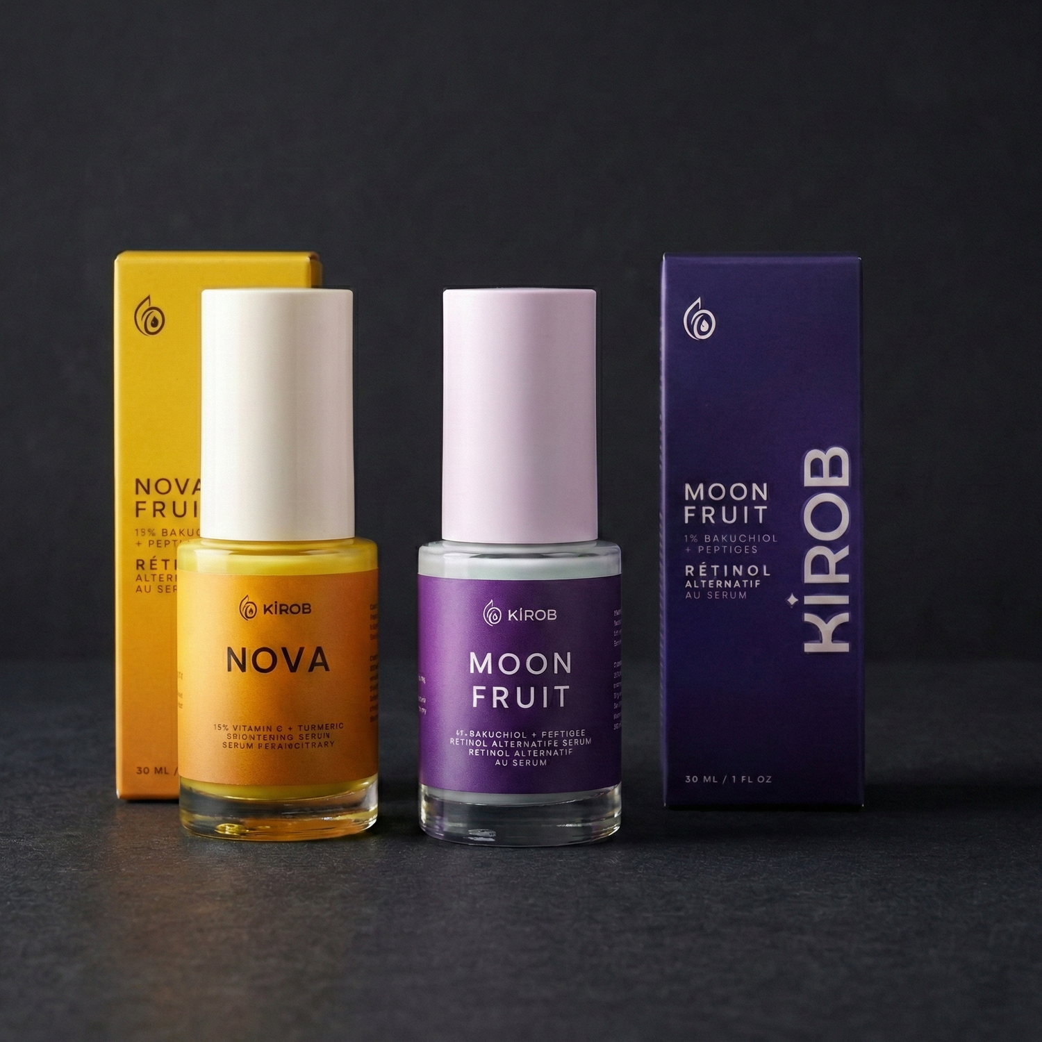 AM to PM Set | Nova Serum + Moon Fruit Serum